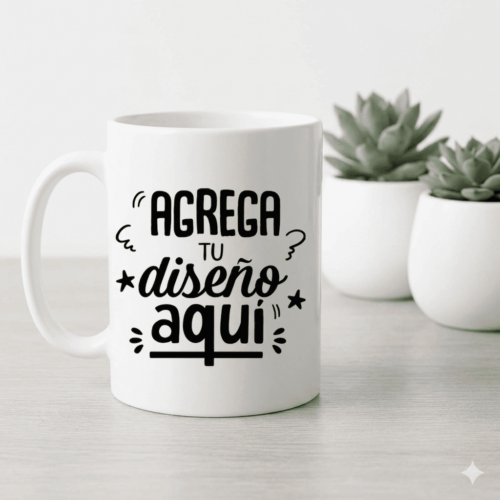 Taza Blanca 15 oz