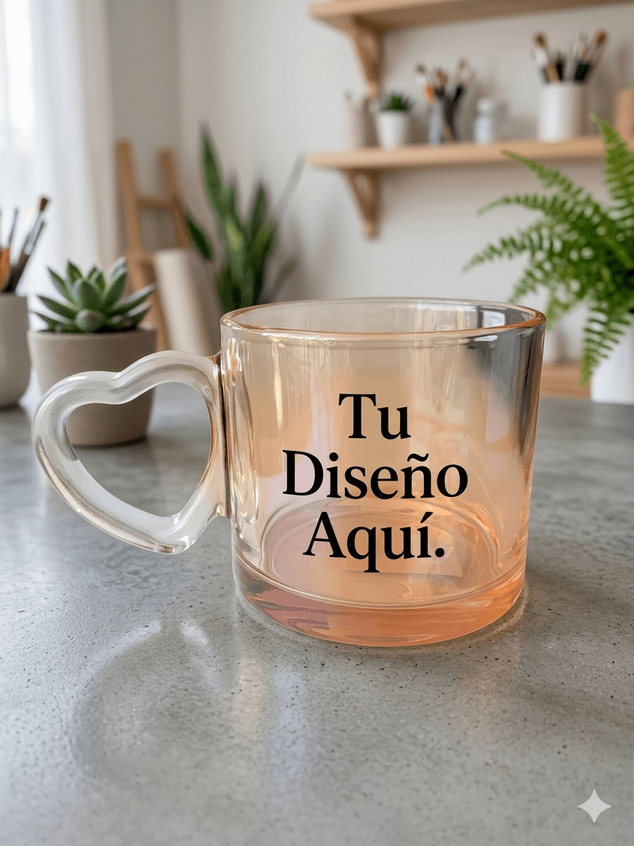 Taza de vidrio 300 ml