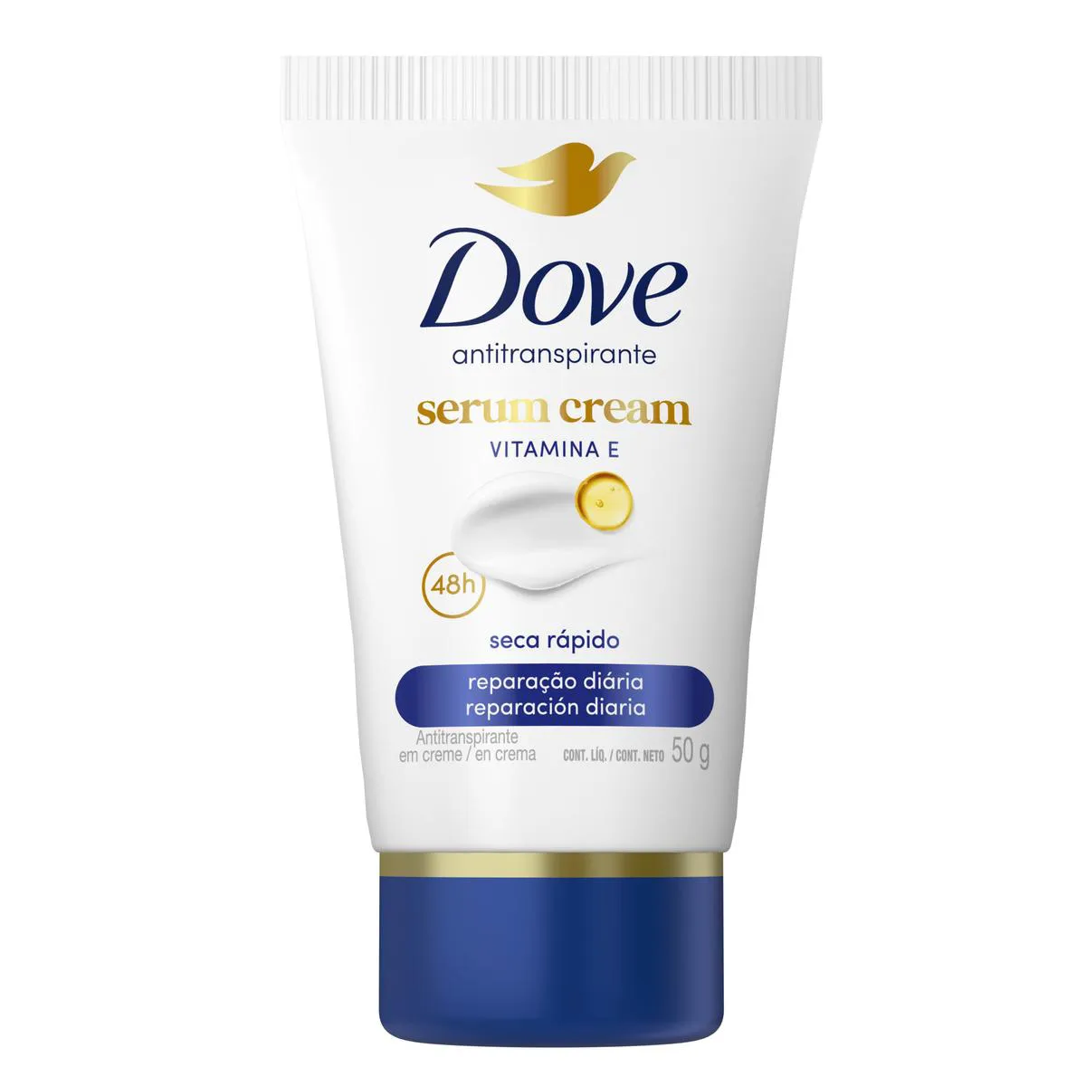 Desodorante Antitranspirante Creme Dove Crema Sérum 50g