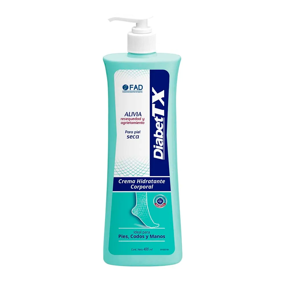 Diabettx Crema Corporal Hidratante 400 Ml